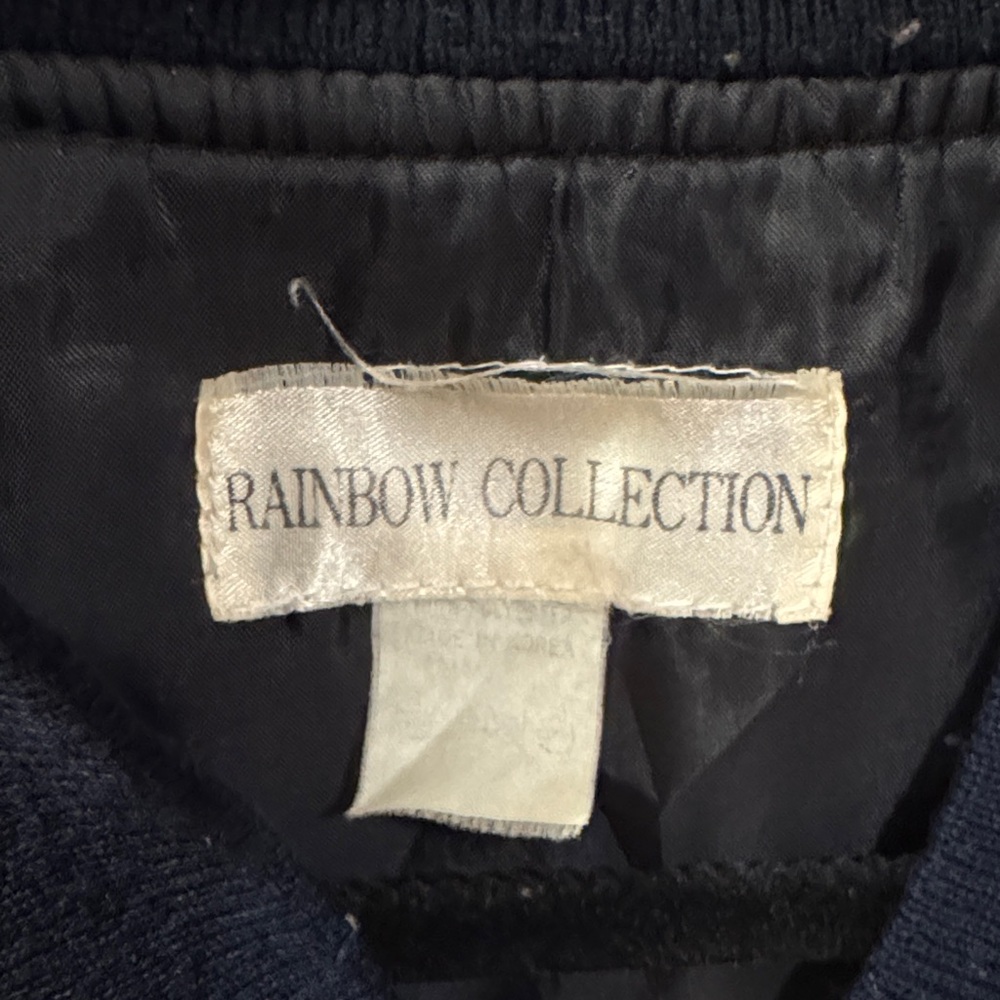 Vintage Colorful Playing Card Bomber Jacket - Picture 2 of 4